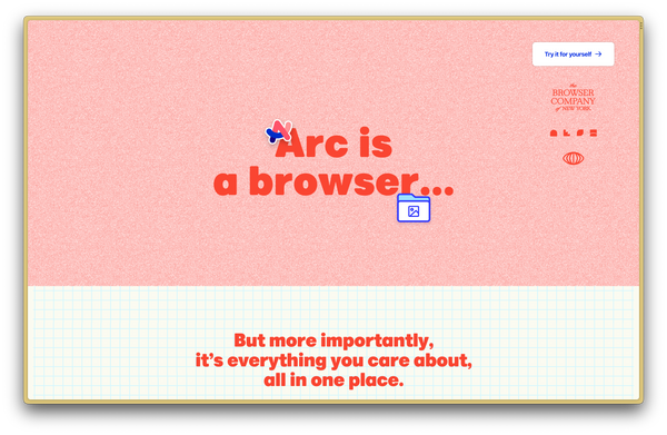 Arc：為各種 Web App （SaaS）而生的瀏覽器